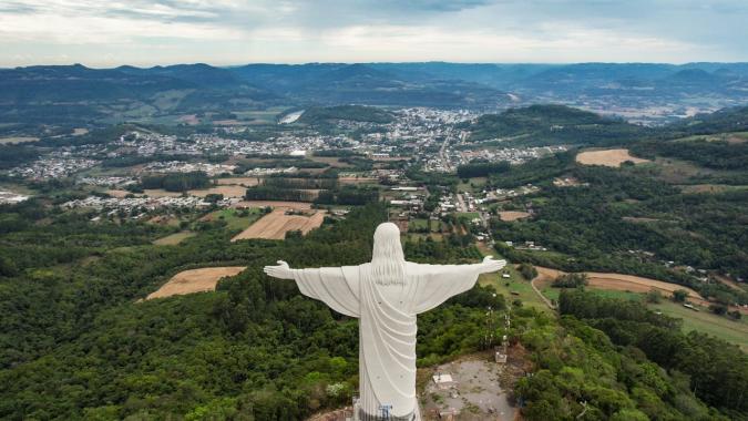 Cristo Protetor em Encantado